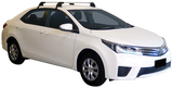 Релси на покрива YAKIMA Toyota Corolla ,2014 - 2017 ,4dr Sedan