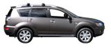 Релси на покрива YAKIMA Mitsubishi Outlander ,2010 - 2012 ,5dr SUV