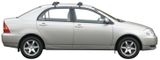 Релси на покрива YAKIMA Toyota Corolla ,2002 - 2007 ,4dr Sedan