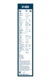 Чистачките за задно стъкло BOSCH AEROTWINOPEL COMBO X12 2012-&gt;