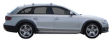 Покривен багажник YAKIMA silver Audi A4/S4/RS4 Allroad 2009-&gt;2015