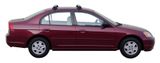 Релси на покрива YAKIMA Honda Civic ,2000 - 2004 ,4dr Sedan