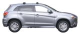 Релси на покрива YAKIMA Mitsubishi ASX ,2010 - 2019 ,5dr SUV