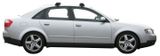 Релси на покрива YAKIMA Audi A4/S4/RS4 ,2001 - 2008 ,4dr Sedan