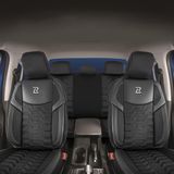 Калъфи за седалки за Ford Mondeo (Mk5) 2014-up BERLIN_СИВ 2+3