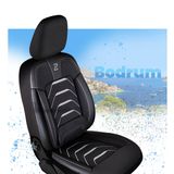 Калъфи за седалки за Seat Arona 2017-up BODRUM_СИВ 2+3