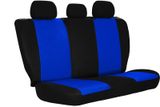 Калъфи за седалки за Kia Rio (IV) 2017-&gt; CARO син 2+3