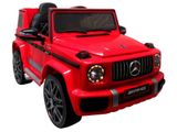 Електрическа детска кола Mercedes G63 червена