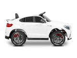 Електрическа детска кола Mercedes GLC 63S бяла 1 местна