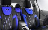 Калъфи за седалки за Kia Sportage (IV) 2016-2020 PARS_СИН 2+3