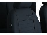 Калъфи за седалки за Kia Picanto (II) 2011-2017 TREND LINE - черен 1+1