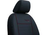 Калъфи за седалки за Kia Picanto (II) 2011-2017 TREND LINE - bordové 1+1