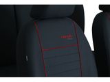 Калъфи за седалки за Kia Picanto (II) 2011-2017 TREND LINE - червен 1+1