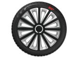 Тасове Toyota Trend RC 14 &quot; Black &amp; Silver 4pc