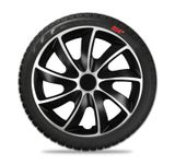 Тасове Hyundai Quad 14&quot; Black &amp; Silver 4 броя