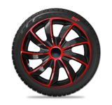 Тасове BMW Quad 15&quot; Red &amp; Black 4 броя