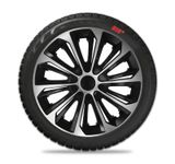 Тасове Suzuki Strong 15&quot; Silver &amp; Black 4 броя