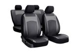 Калъфи за седалки за BMW X3 E83 2003-2010 Design Leather Сив 2+3