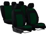 Калъфи за седалки за Fiat Siena  1996-2021 Classic Plus - зелено 2+3