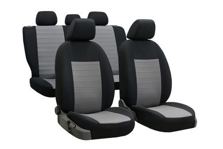 Калъфи за седалки за Hyundai IX20 2010-> Pure Line Сив 2+3