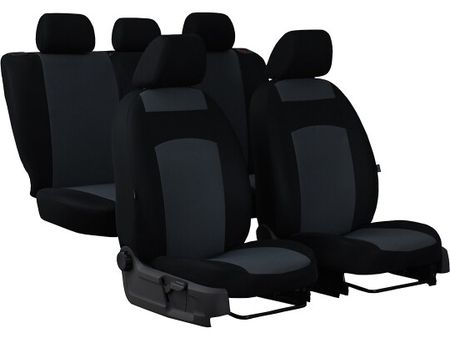 Калъфи за седалки за Kia Picanto (II) 2011-2017 Classic Plus - Сив 2+3