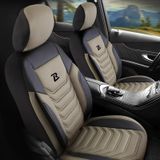 Калъфи за седалки за Seat Leon (III) 2013-2020 FLORIDA_БЕЖОВО 2+3