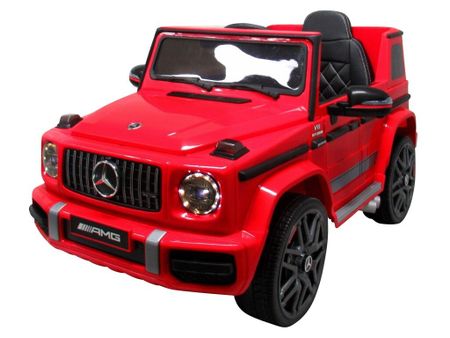 Електрическа детска кола Mercedes G63 червена