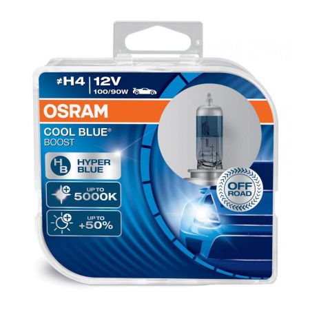 OSRAM H4 Cool blue BOOST 12V 100/90W