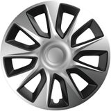 Тасове Nissan Stratos 16'' Silver & Black 4 броя