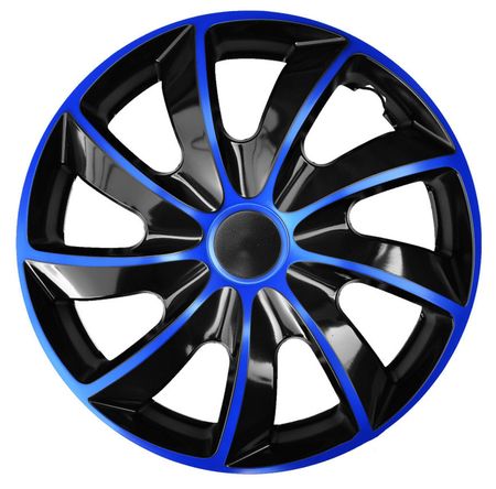 Тасове Volkswagen Quad 14" Blue & Black 4 броя